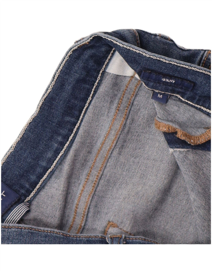 Damskie jeansy skinny Gant, średnie W28 L30, niebieskie, bawełniane