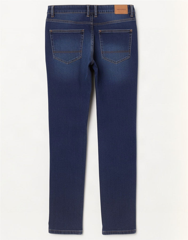 Męskie jeansy slim fit Jack Wills W32 L30 Niebieskie bawełniane