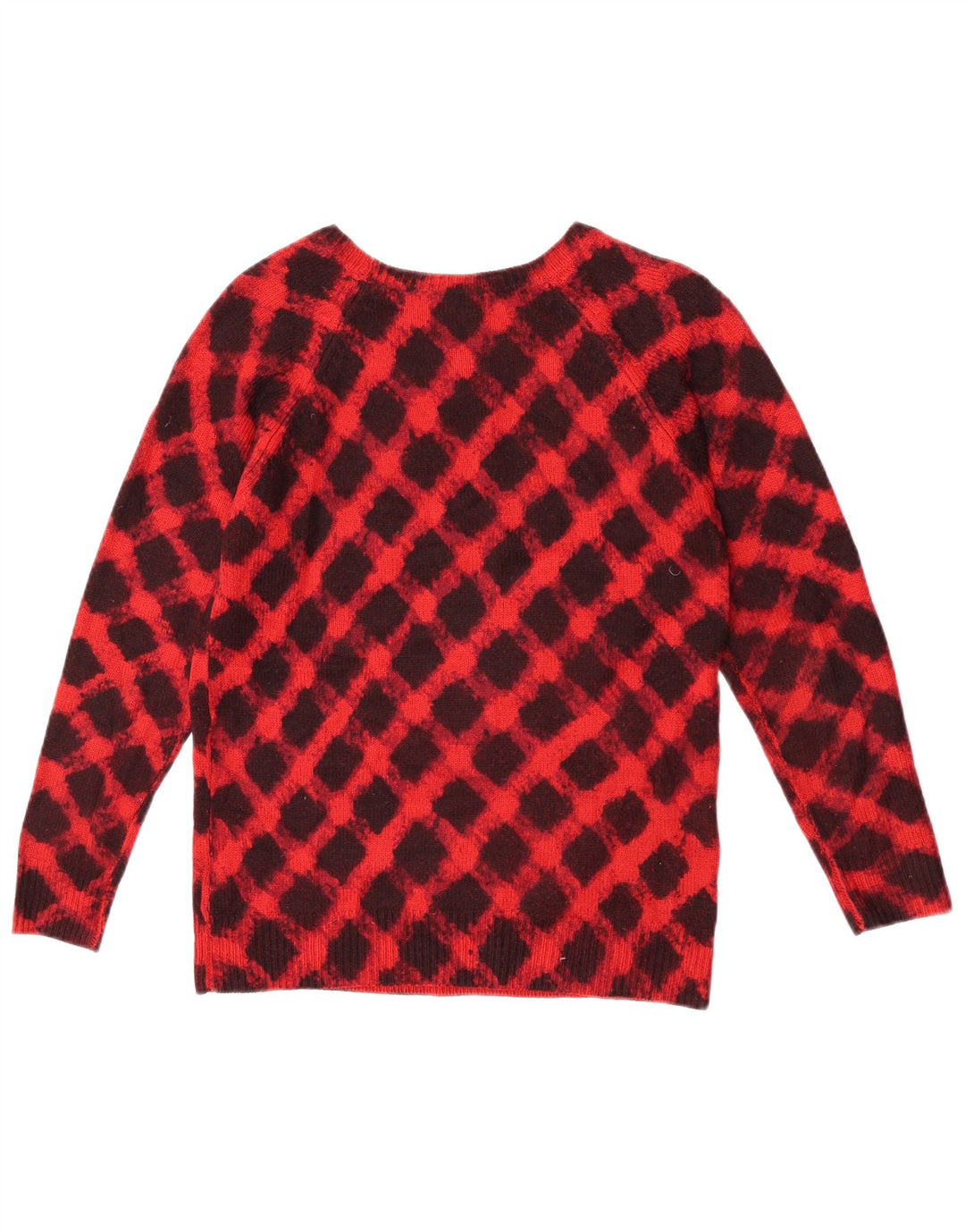 Marks & Spencer Damski sweter z dekoltem w łódkę, UK 8, mały, czerwony