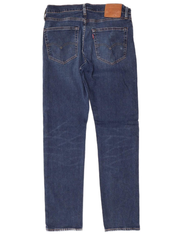 Męskie jeansy LEVI'S 502 zwężane W32 L32 niebieska bawełna