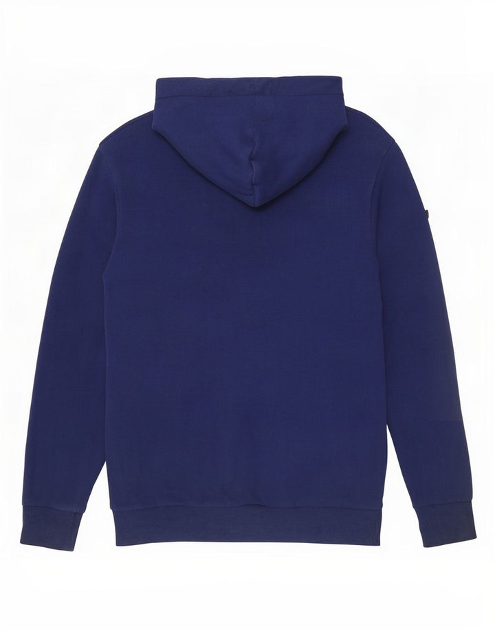 Męski sweter z kapturem Superdry z grafiką, średni granatowy, bawełniany
