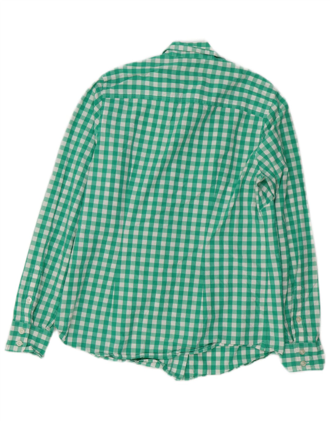 Koszula damska VINEYARD VINES US 6, bawełniana kratka w kolorze średnio zielonym