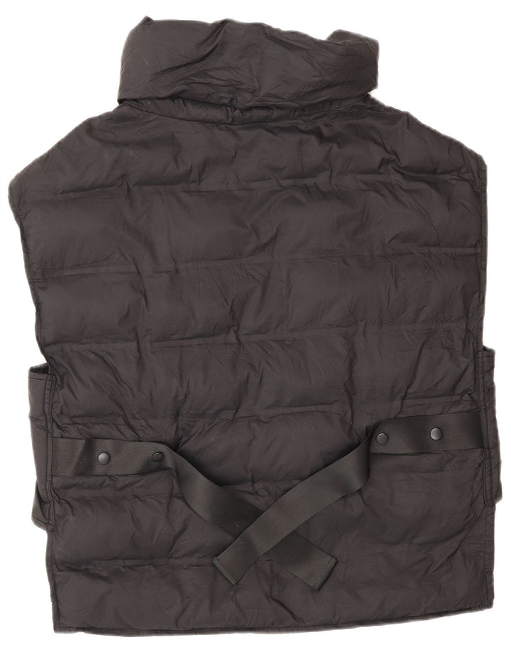 Damska oversize'owa wyściełana kamizelka Zara UK 10 Small Black