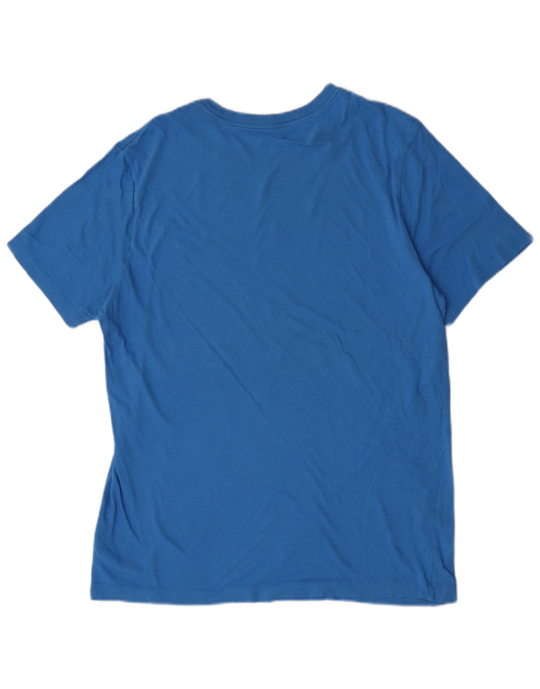 Męski T-shirt z grafiką Nike, duży, niebieski, bawełniany