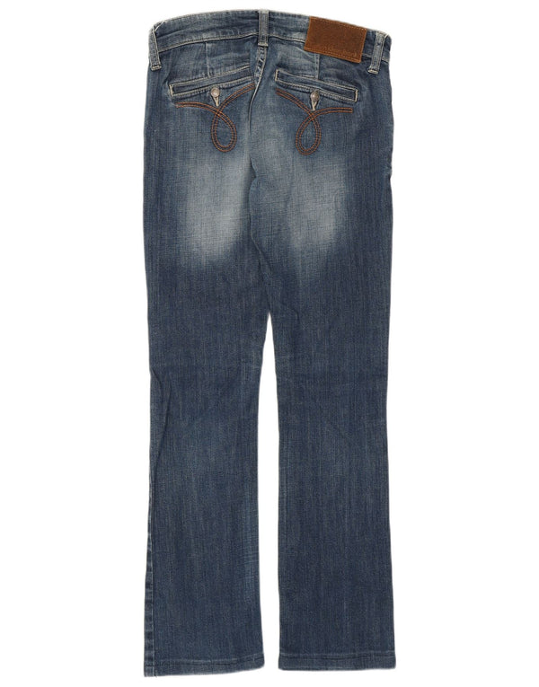 Damskie jeansy Calvin Klein Bootcut W27 L27 Niebieskie bawełniane