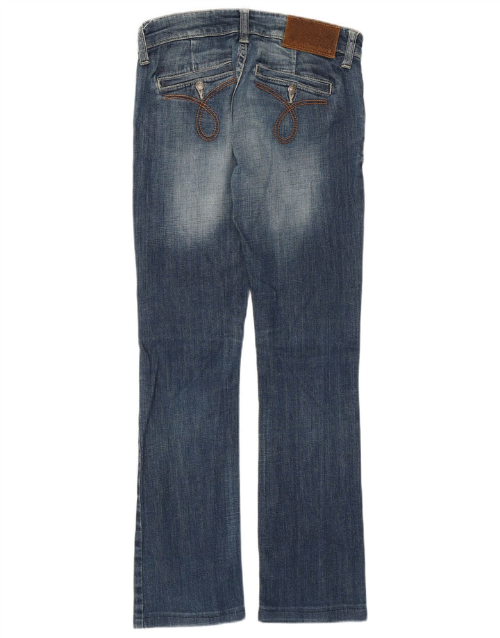 Damskie jeansy Calvin Klein Bootcut W27 L27 Niebieskie bawełniane