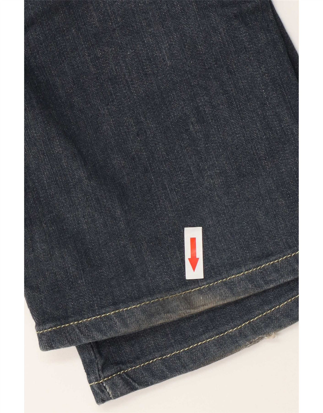 Damskie proste dżinsy Levi's W26 L32 Granatowa bawełna