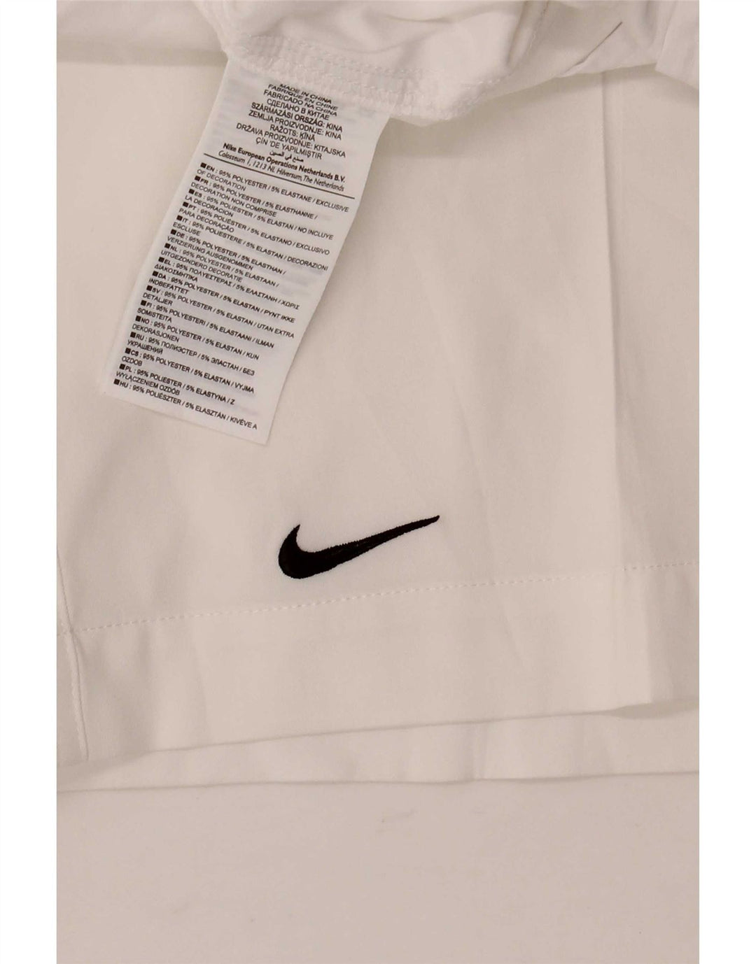 Męskie spodenki chino Nike Barcelona W38 XL, biały poliester