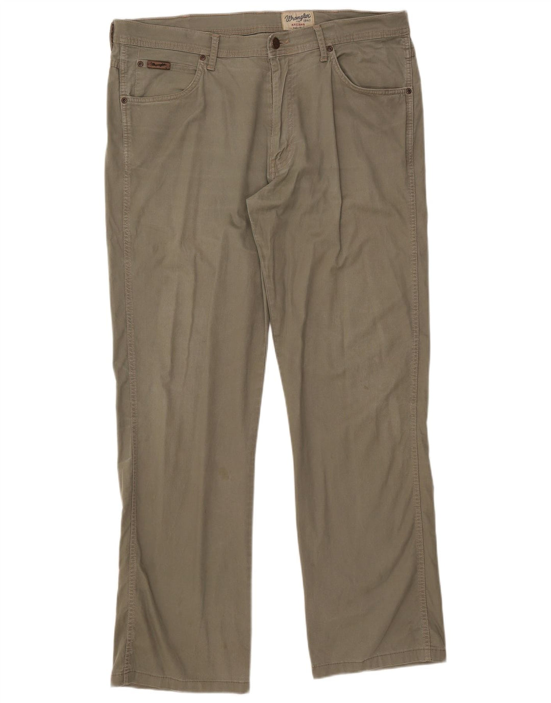 Męskie spodnie codzienne WRANGLER Arizona Stretch W38 L34 Khaki
