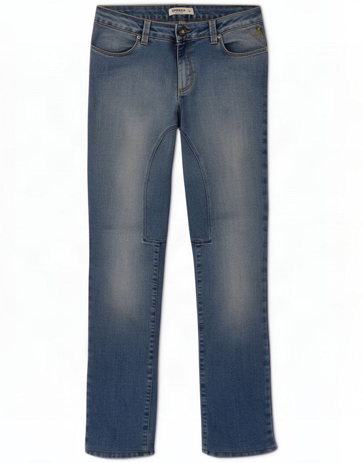 SIVIGLIA Damskie jeansy slim W30 L31 niebieskie