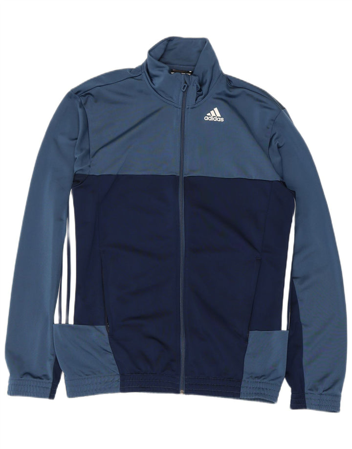 Męska kurtka dresowa Adidas Graphic UK 40/42 w kolorze średniego niebieskiego
