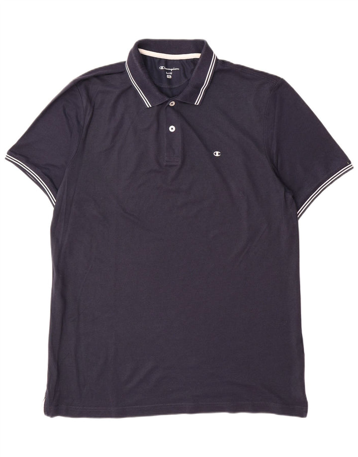 Męska koszulka polo Champion Easy Fit 2XL granatowa