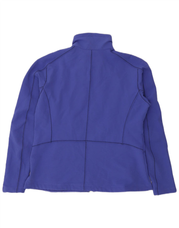 Damska kurtka dresowa Columbia UK 18 XL, niebieska, poliestrowa
