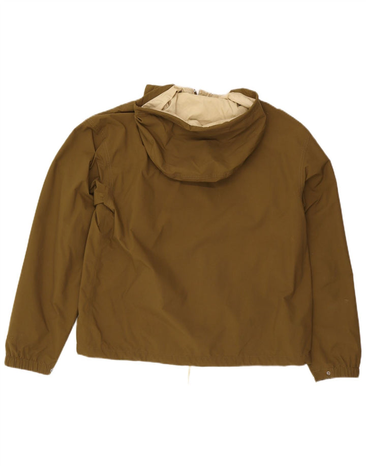 Męska kurtka narciarska z kapturem The North Face UK 38 Medium Khaki Nylon
