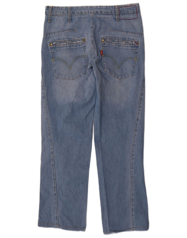 Damskie proste dżinsy Levi's W31 L30 Niebieskie