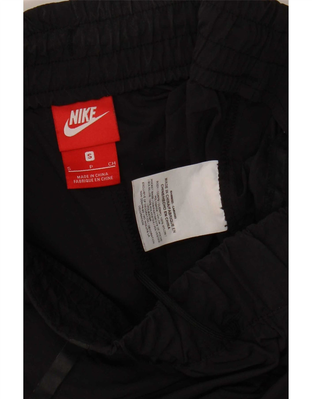 Damskie spodnie dresowe Nike Crop UK 10, małe, czarne, nylonowe