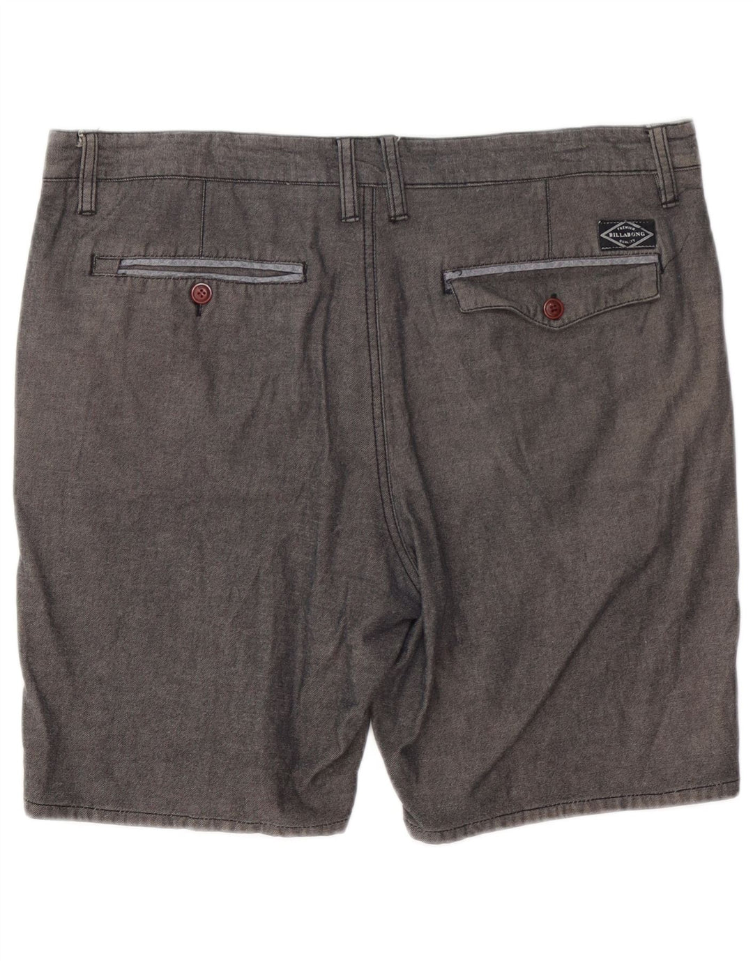 Męskie spodenki Chino Billabong W36, duże, szare, bawełniane