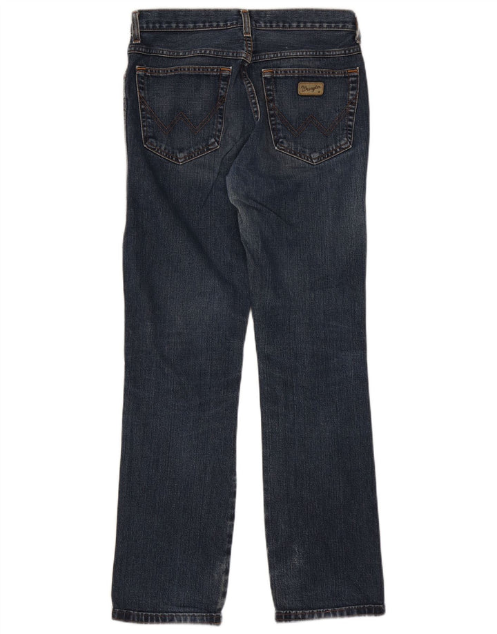 Męskie proste dżinsy Wrangler W30 L31 niebieskie