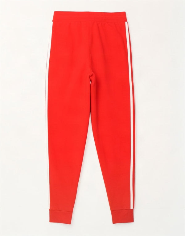 Adidas Męskie Spodnie Dresowe Joggery Małe Czerwone Bawełniane
