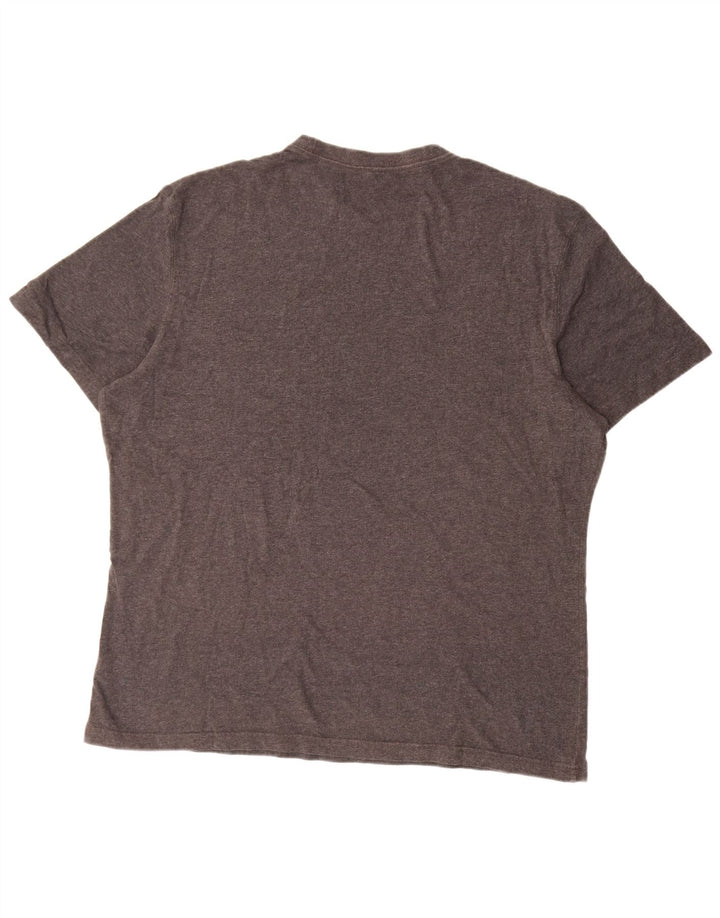 T-shirt męski American Eagle o standardowym kroju, XL, szary, bawełniany