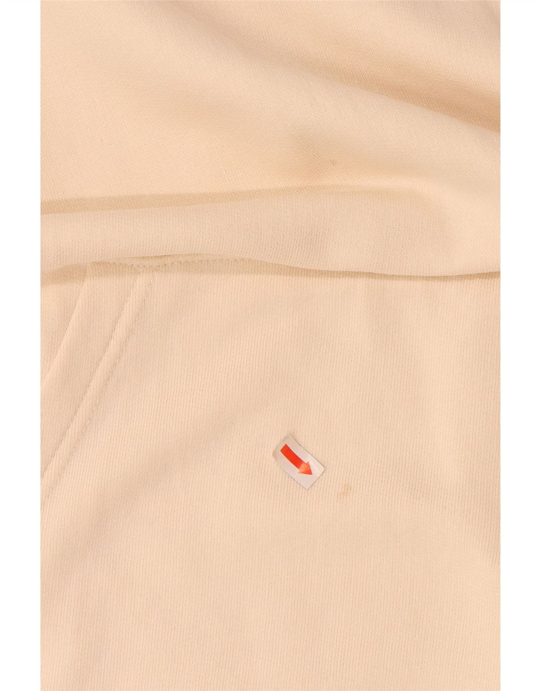 LEE Męski sweter z kapturem i grafiką, duży, beżowy, bawełniany