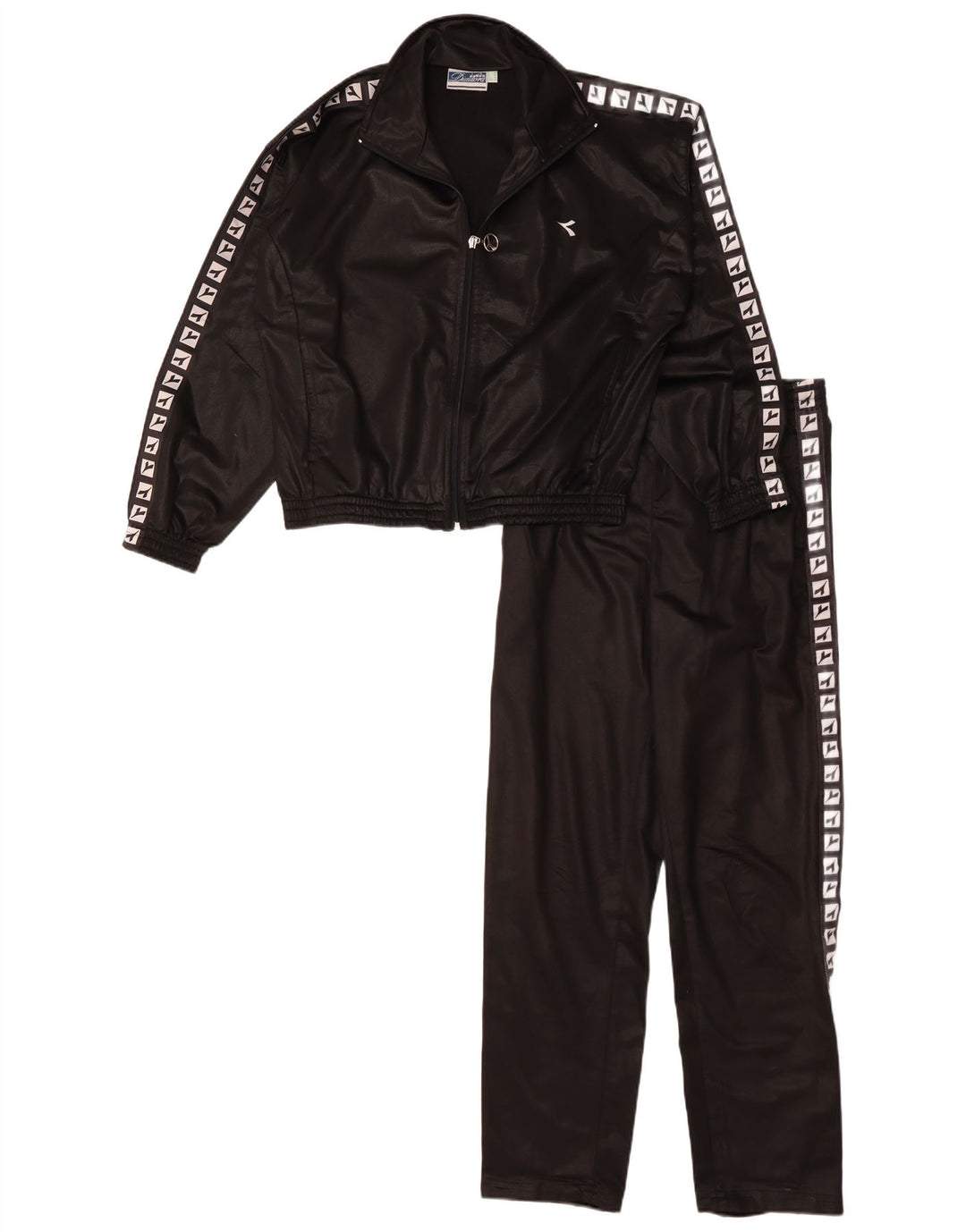 Damski dres DIADORA Oversize Graphic Full UK 10 Small Black