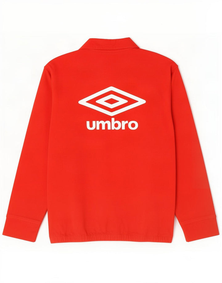 Męska bluza dresowa Umbro z grafiką, duża czerwona bawełniana