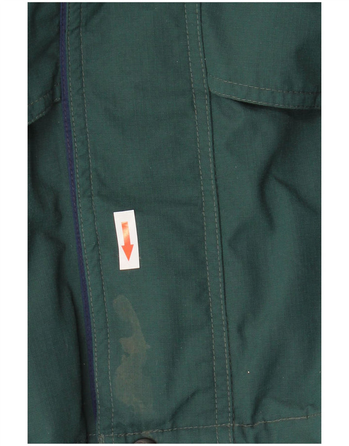 Męska kurtka przeciwdeszczowa z kapturem Helly Hansen UK 38 w kolorze średniej zieleni