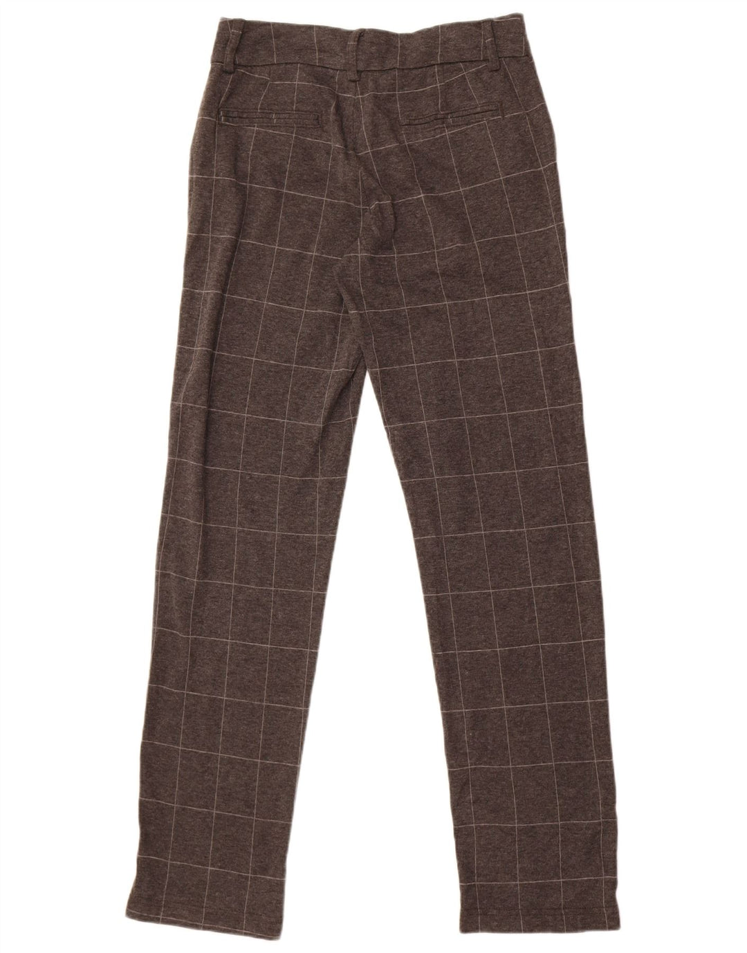 Damskie spodnie Lee Riders Straight Chino US 8 Medium W30 L32 Szara kratka