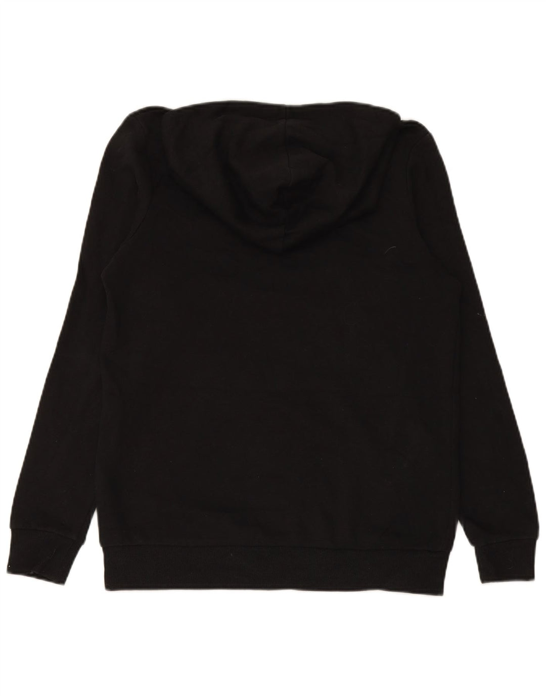 JACK & JONES Chłopięcy sweter z kapturem i grafiką, 15-16 lat, czarny, bawełniany