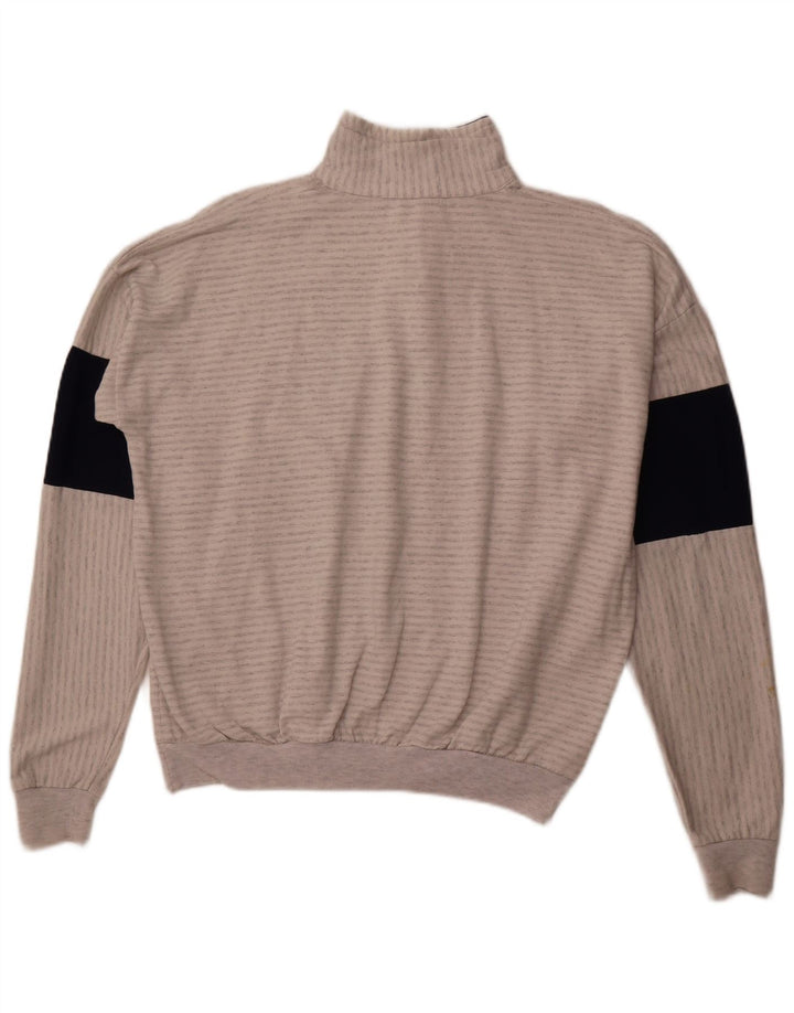 Męska bluza z grafiką MAGIC San Francisco, duże, szare paski