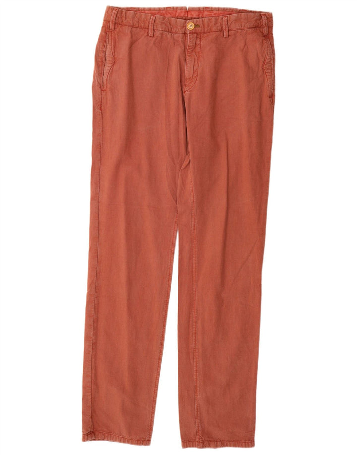 Spodnie Chino MASSIMO DUTTI Męskie Casual Fit EU 42 Large W32 L32 Czerwone