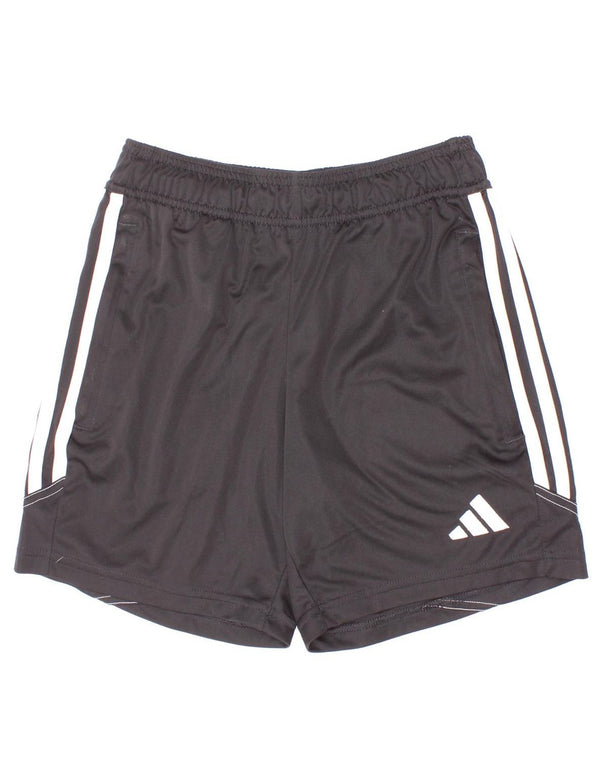 Chłopięce spodenki sportowe Adidas Aeroready 9-10 lat, czarny poliester