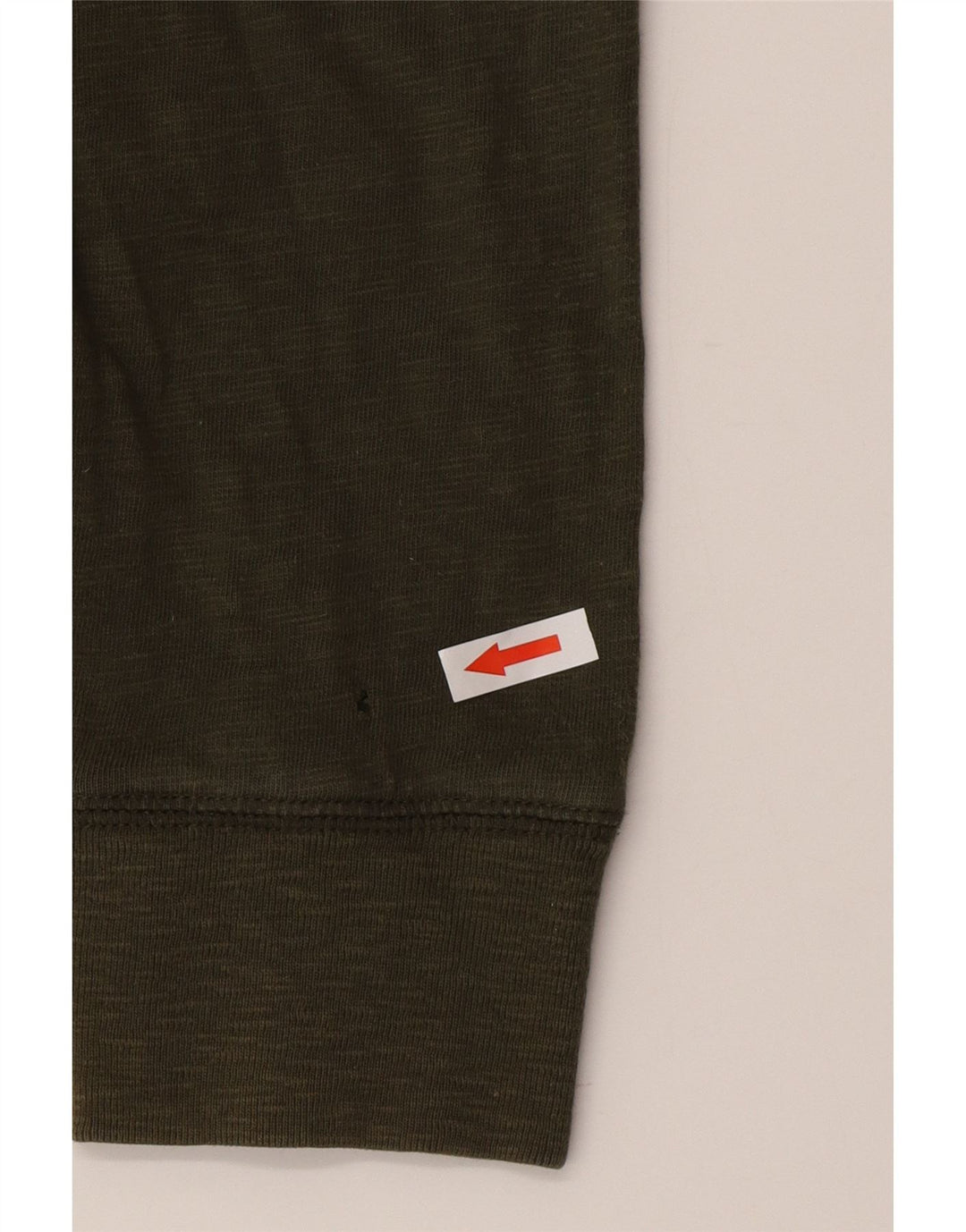 Męski top Timberland z długim rękawem, mały, zielony, bawełniany