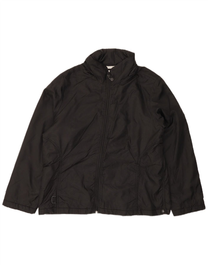 Damska kurtka wiatrówka Tommy Hilfiger UK 18 XL, czarny nylon