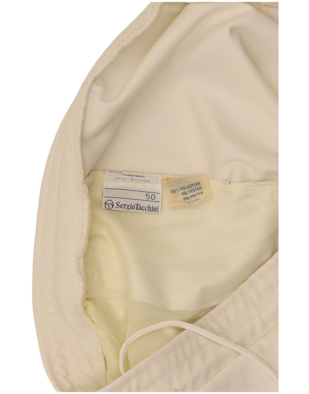 Damskie spodenki sportowe Sergio Tacchini IT 50 XL, biały poliester