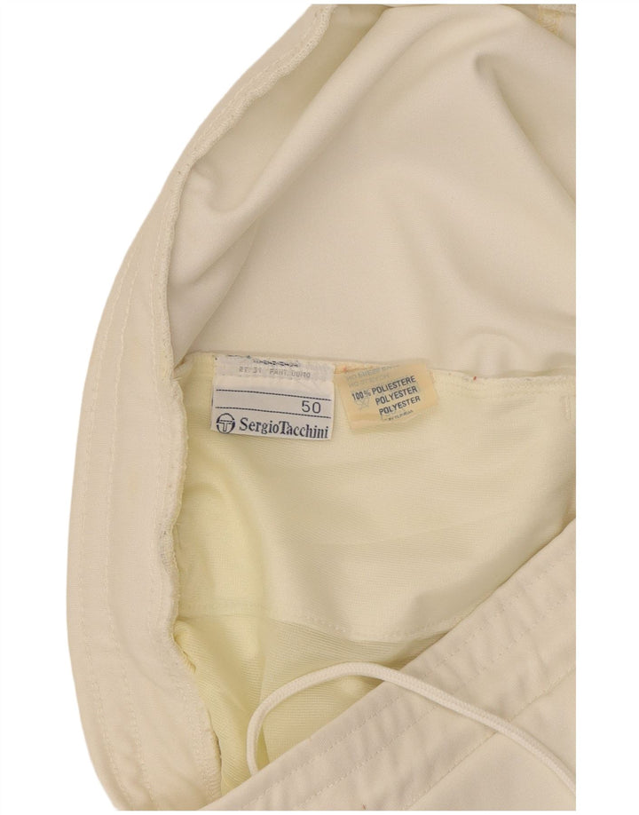 Damskie spodenki sportowe Sergio Tacchini IT 50 XL, biały poliester