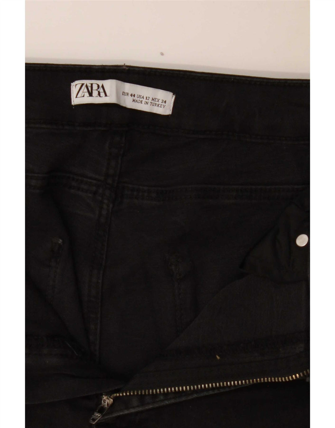 Dżinsy damskie Zara EU 44 XL W34 L24 czarne