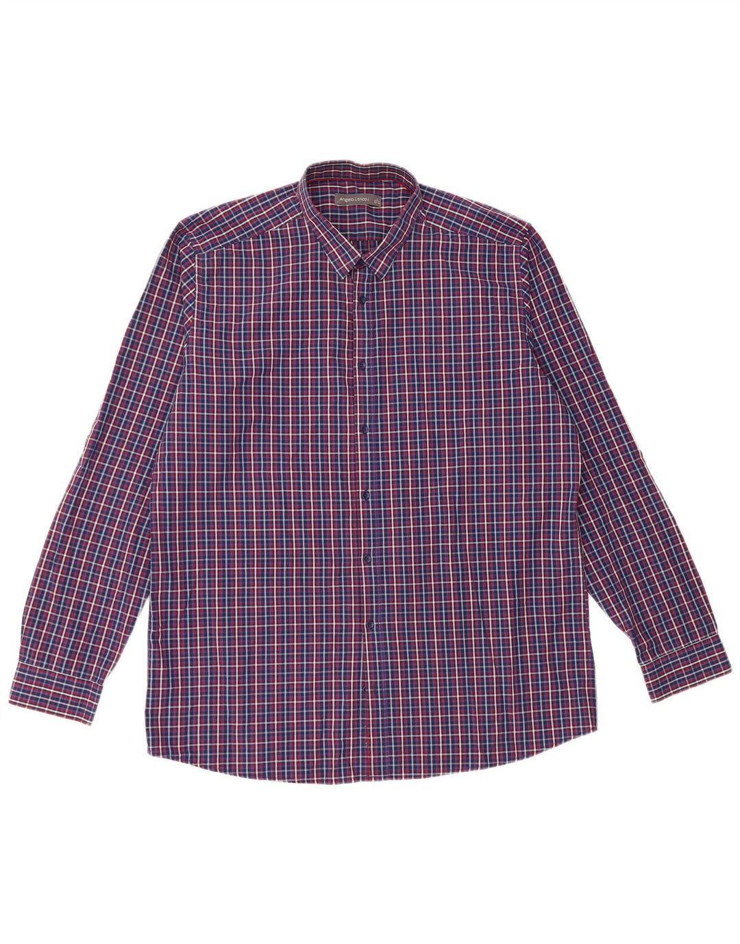 Koszula męska Angelo Litrico XL, bawełniana w niebieską kratkę