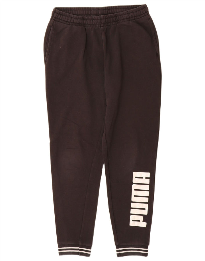 Damskie spodnie dresowe Puma Graphic Joggers UK 12 Medium Black
