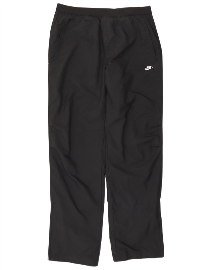 Męskie spodnie dresowe Nike UK 44/46, duże, czarne, poliestrowe