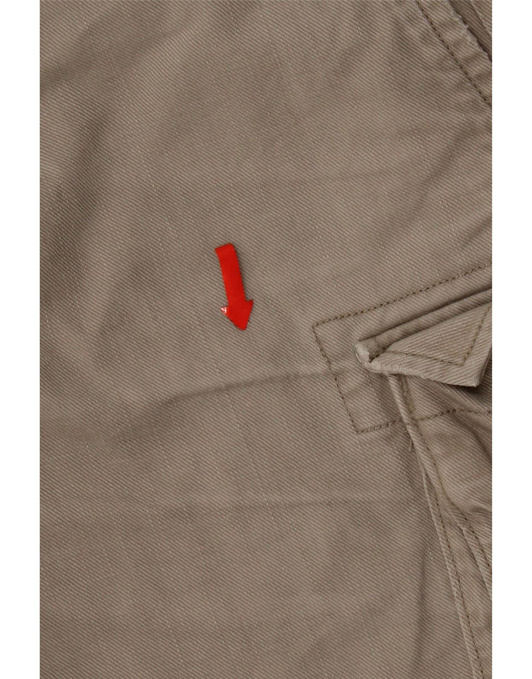 Męskie spodenki cargo Levi's W34, duże, szare, bawełniane