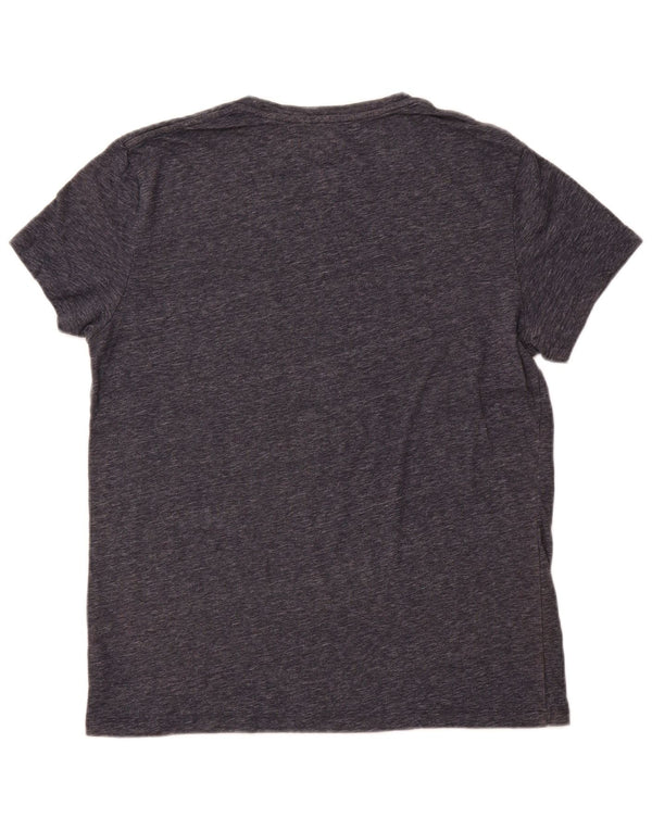 T-shirt damski JACK WILLS o dopasowanym kroju, UK 16, duży, granatowy, nakrapiany