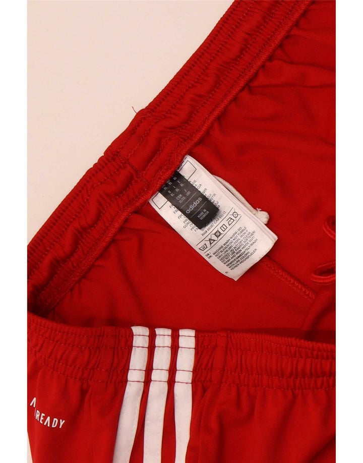 Męskie spodenki sportowe Adidas Aeroready XL, czerwone, poliestrowe