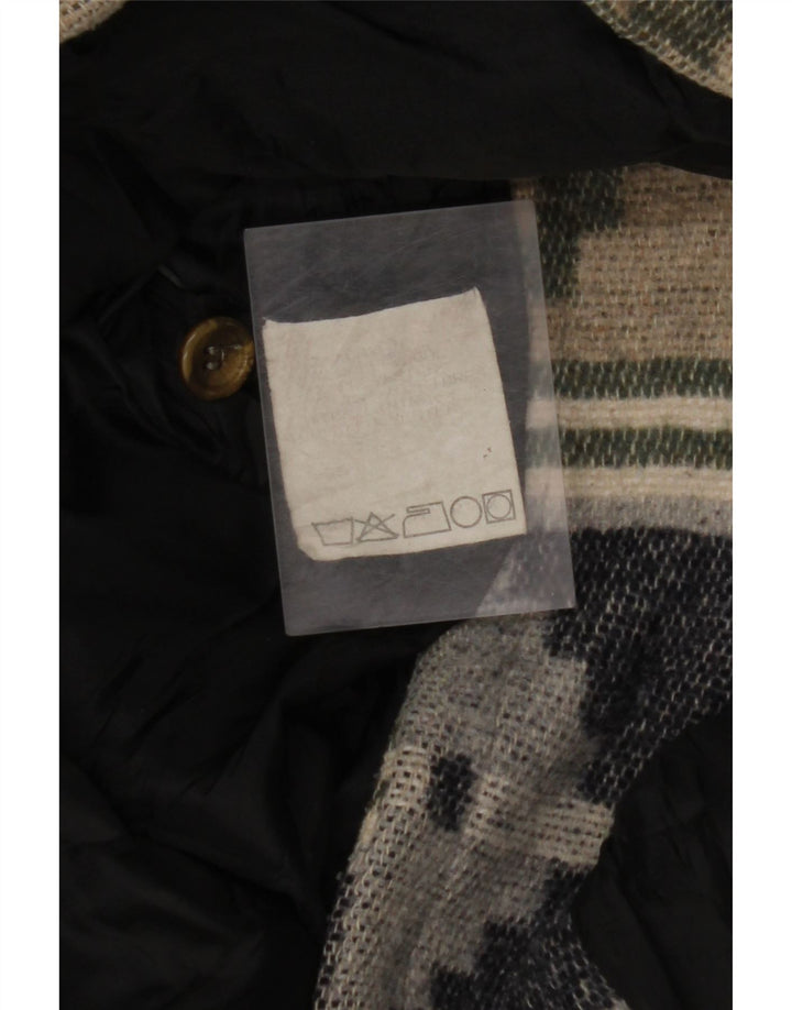 Męska marynarka zapinana na 4 guziki VINTAGE UK 38 Medium Beige Fair Isle