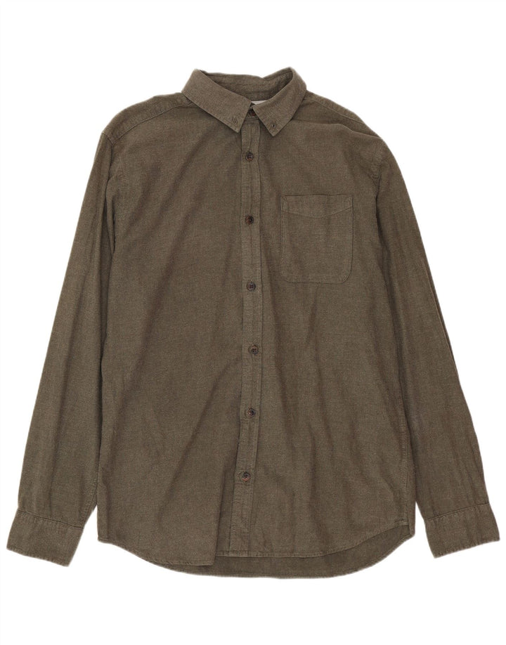 Koszula męska Jack & Jones, średnia, bawełniana khaki