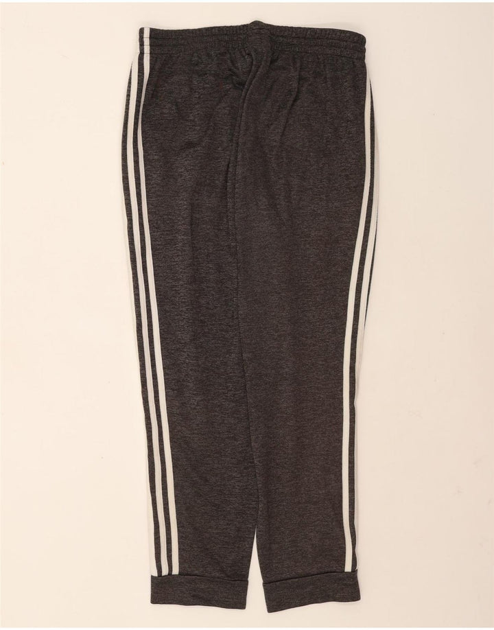 Adidas Męskie spodnie dresowe Joggery, duże, szare, nakrapiane poliester