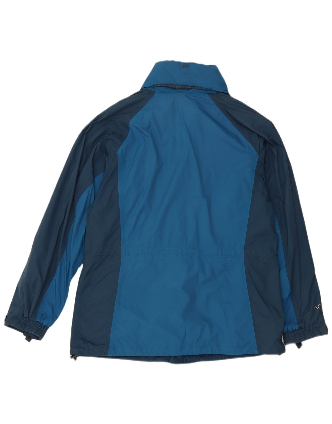 BERGHAUS Womens Rain Jacket UK 16 Large Blue Colourblock Nylon