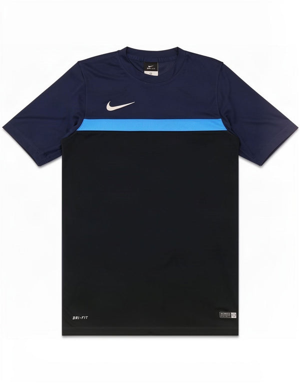 T-shirt męski Nike Dri Fit, średni granatowy kolor, blok