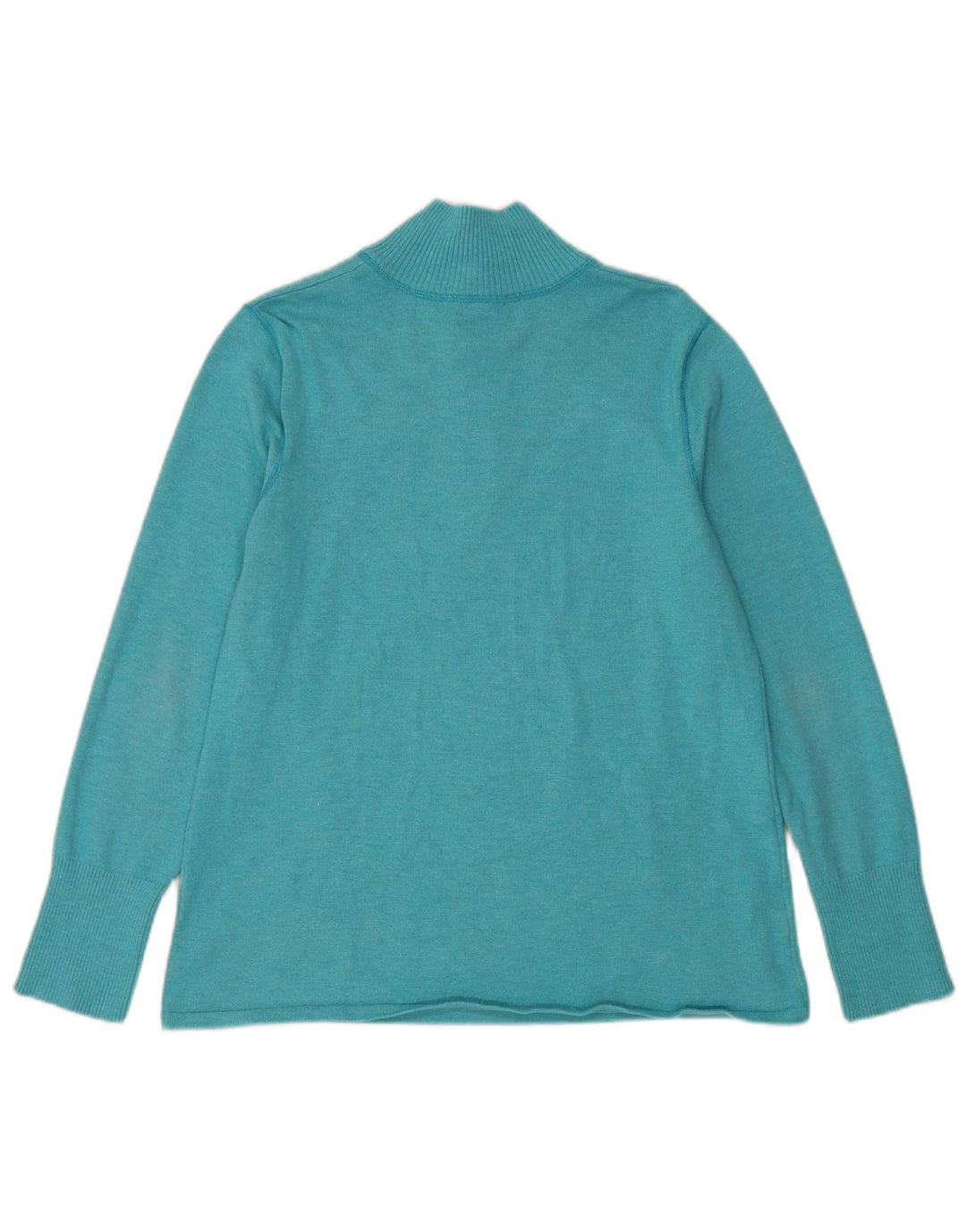 Damski sweter z zamkiem błyskawicznym Eddie Bauer UK 18 XL Niebieski poliester